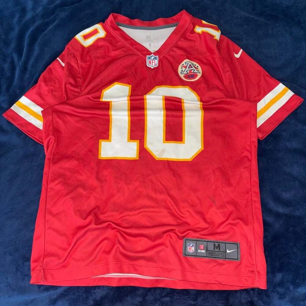 Nike Kansas City Chiefs Tyreek Hill 10 Jersey Medium Red